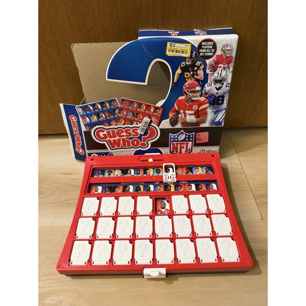 New Guess Who? NFL Edition Board Game Officially Licensed NFL Hasbro Games